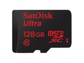 Карта памяти SANDISK 128GB microSDXC class 10 UHS-I Ultra (SDSQUNC-128G-GN3MN)