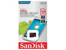 Карта памяти SANDISK 128GB microSDXC class 10 UHS-I Ultra (SDSQUNC-128G-GN3MN)