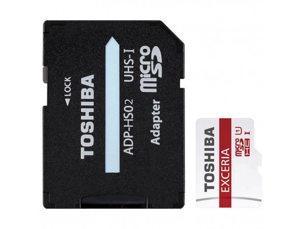 Карта памяти TOSHIBA 16GB microSDHC class 10 (THN-M302R0160EA)