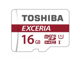 Карта памяти TOSHIBA 16GB microSDHC class 10 (THN-M302R0160EA)