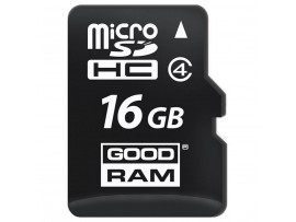 Карта памяти GOODRAM 16GB microSDHC class 4 (M400-0160R11)