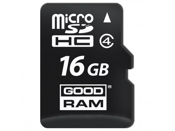 Карта памяти GOODRAM 16GB microSDHC class 4 (M400-0160R11)