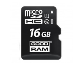 Карта памяти GOODRAM 16GB microSDHC Class 10 UHS I (M1AA-0160R11)