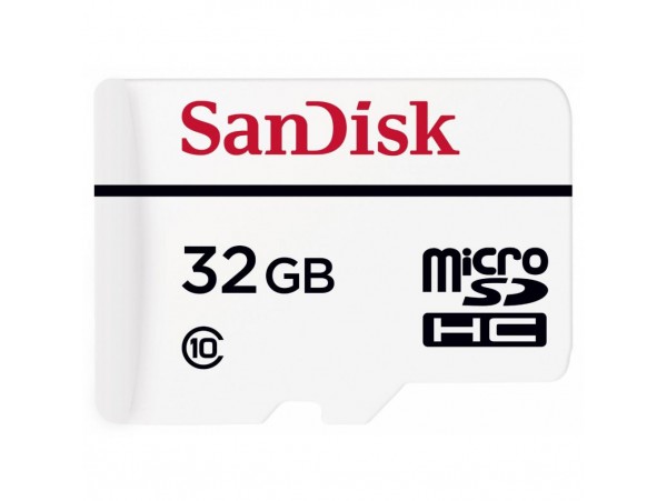 Карта памяти SANDISK 32GB microSDHC class 10 High Endurance Video Monitoring (SDSDQQ-032G-G46A)