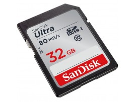 Карта памяти SANDISK 32GB SDHC class 10 UHS-I Ultra (SDSDUNC-032G-GN6IN)