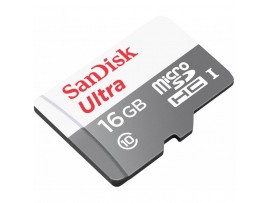 Карта памяти SANDISK 16GB microSDHC class 10 UHS-I (SDSQUNB-016G-GN3MN)