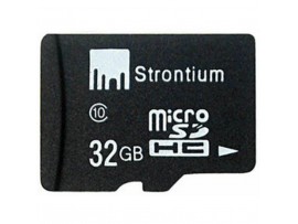 Карта памяти STRONTIUM Flash 32GB microSD class10 (SR32GTFC10A)