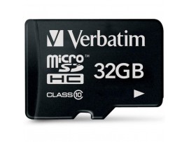 Карта памяти Verbatim 32GB microSDHC class 10 (44013)