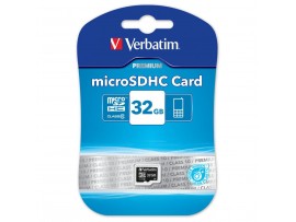 Карта памяти Verbatim 32GB microSDHC class 10 (44013)