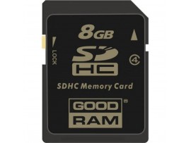 Карта памяти 8Gb SDHC class 4 GOODRAM (SDC8GHC4GRR9)