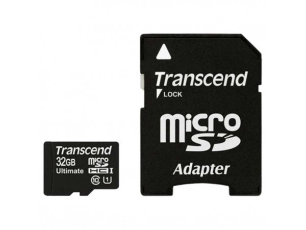 Карта памяти Transcend 32GB microSDHC class 10 (TS32GUSDHC10U1)