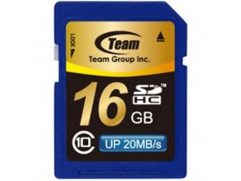 Карта памяти Team 16Gb SDHC class 10 (TSDHC16GCL1001 / TG016G0SD28X)