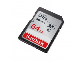 Карта памяти SANDISK 64GB SDXC Class 10 UHS-I (SDSDUNC-064G-GN6IN)