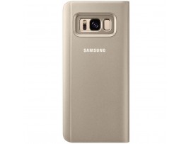 Чехол для моб. телефона Samsung для S8+/EF-ZG955CFEGRU -Clear View Standing Cover (Gold) (6340871)