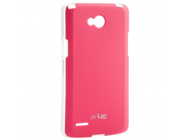 Чехол для моб. телефона VOIA для LG Optimus L80 Dual (D380) - Jell Skin (Pink) (6163445)