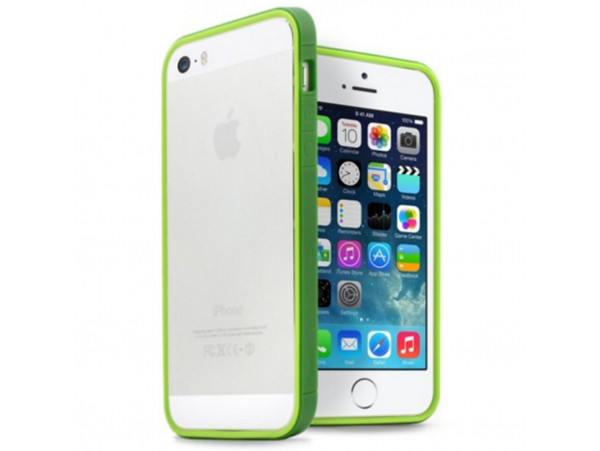 Чехол для моб. телефона JCPAL Anti-shock Bumper 3 in 1 для iPhone 5S/5 Set-Green (JCP3315)