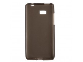 Чехол для моб. телефона Drobak для HTC Desire 600 /ElasticPU/GreyClear (218866)