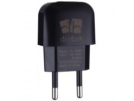 Зарядное устройство Drobak Power 220V-USB (Black) (905314)