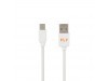 Зарядное устройство Fly 2*USB, 2.1A + cable micro USB White (47560)