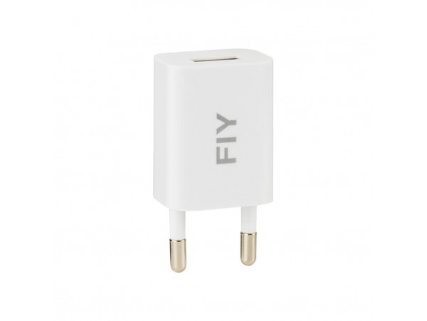 Зарядное устройство Fly 1*USB 1.5А + cable MicroUSB White (46887)