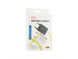 Зарядное устройство Fly 1*USB 1.5А + cable MicroUSB White (46887)