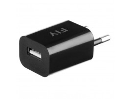 Зарядное устройство Fly 1*USB 1.5А + cable MicroUSB Black (46886)