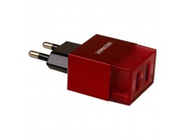 Зарядное устройство Greenwave 2*USB 5V/2.4A (CH-TC-224L red)