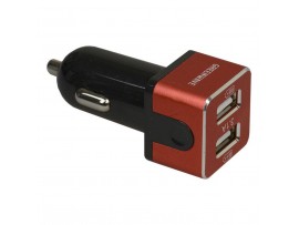 Зарядное устройство Greenwave 12-24V, 2*USB 5V/3.1A (CH-CC-231 black/red)