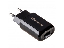 Зарядное устройство Grand-X 5V 2,1A USB Black (CH-15B)