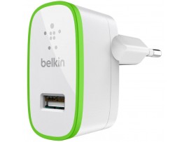 Зарядное устройство Belkin USB Home Charger (220V, USB 2.1A) (F8J052cwWHT)