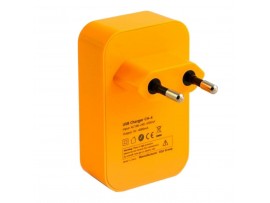 Зарядное устройство LOGAN Quad USB Wall Charger 5V 4A (CH-4 Orange)