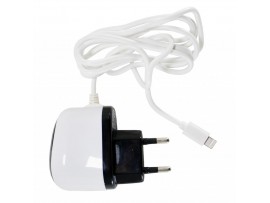 Зарядное устройство PowerPlant Lightning for iPhone 5, 1A (DV00DV5040)