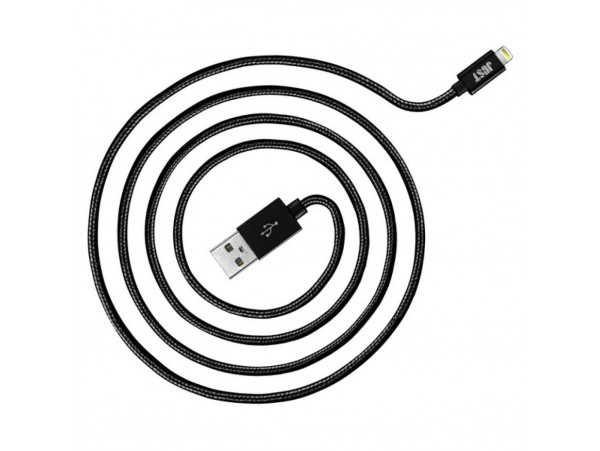 Дата кабель JUST Copper Lightning USB Cable 1.2M Black (LGTNG-CPR12-BLCK)