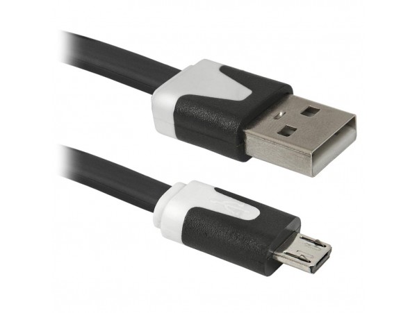 Дата кабель Defender USB08-03P USB 2.0 - Micro USB, 1m (87475)