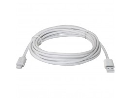 Дата кабель Defender ACH01-10BH USB - Lightning, white, 3m (87466)
