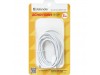 Дата кабель Defender ACH01-10BH USB - Lightning, white, 3m (87466)