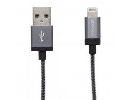 Дата кабель Verbatim USB - Lightning 1.2 м (48852)