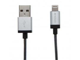 Дата кабель Verbatim USB - Lightning 1.2 м (48851)