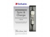 Дата кабель Verbatim USB - Lightning 1.2 м (48851)