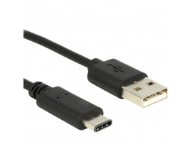 Дата кабель Drobak USB 2.0 - Type C 2А (DR-1604) (Black) 1,0м (219094)