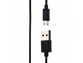 Дата кабель Drobak USB 2.0 - Micro USB Data/Charge Power (Black) 1,0м (218759)