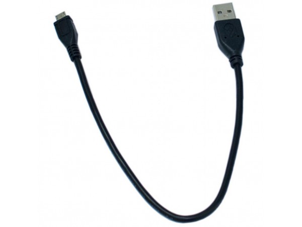 Дата кабель USB 2.0 AM to Micro 5P 0.3m Smartfortec (SFU-AMM-0.3M)