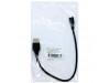 Дата кабель USB 2.0 AM to Micro 5P 0.3m Smartfortec (SFU-AMM-0.3M)