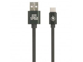 Дата кабель Mobiking Quick Charge Type-C Black (50732)