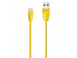 Дата кабель Golf Diamond microUSB Yellow (49929 / GC-27m)