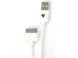 Дата кабель 2E USB 2.0 to Apple 30pin 0.9m (2E-CCTI01R-09W)