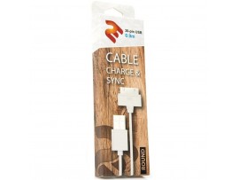 Дата кабель 2E USB 2.0 to Apple 30pin 0.9m (2E-CCTI01R-09W)