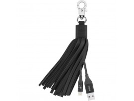 Дата кабель USB 2.0 AM to Lightning 0.12m Belkin (F8J174bt06INBLK)