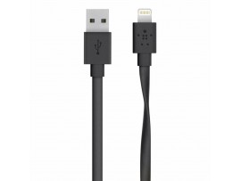 Дата кабель USB 2.0 AM to Lightning 1.2m Belkin (F8J148bt04-BLK)