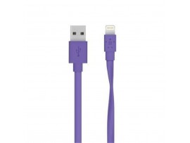 Дата кабель USB 2.0 AM to Lightning 1.2m Belkin (F8J148bt04-PUR)